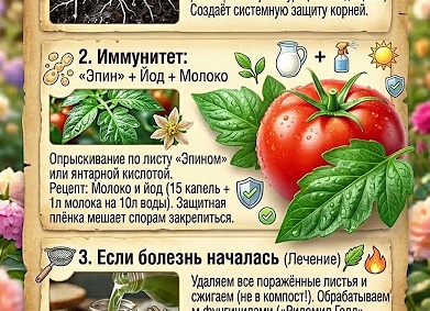 2 в 1 - живое удобрение + профилактика болезней растений.